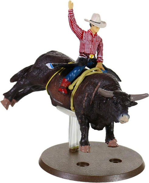 Big Country Toys Lane Frost & Red Rock - 1:20 Scale - Collectible - Rodeo Toys & Figurines...
