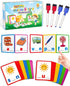 Montessori Educational Toys Gifts for 3 4 5 6 Year Old Kids, CVC Word Writing & Spelling Flash Cards, Preschool Learning Toddler Activities, Kinde...