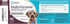 Multi-Formula Dog Supplement for Smaller Dogs - 10mg HMR Lignans, 1mg Melatonin, 20mg Milk Thistle - Helps Heart, Liver, Digestion, Skin & Coat He...