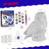 Paint Your Own Owl Lamp Kit, Art Supplies Arts & Crafts Kit, Painting kit for Kids 6-12, Arts and Crafts for Kids Ages 8-12, Toys Girls Boy Birthd...