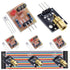 4 Pcs Laser Receiver Sensor Module Non-Modulator Tube Laser Detection Module for Arduino with 4 Pcs 5V KY-008 650nm Laser Transmitter Sensor Modul...