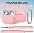 AirPods 3rd Gen Case Cover 2021 with Cleaner Kit,Soft Silicone Protective Case for Apple AirPods 3rd Generation Charging Case with Keychain,Shockp...