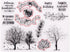Autumn Trees Clear Stamps for Card Making Leaves Words Transparent Silicone Stamp DIY Scrapbooking Supplies Embossing Paper Card Album...