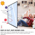WochiTV Window Tint for Home, One Way Privacy Window Film, Glass Mirror Tint Non Adhesive Static Cling UV Blocking Heat Control Reflective Solar V...
