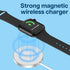 MMOBIEL Magnetic Wireless Charger 15W Compatible with MagSafe iPhone 15/14/13/12 Series, AirPods 3/2/Pro, Apple Watch All Series, Samsung Galaxy B...