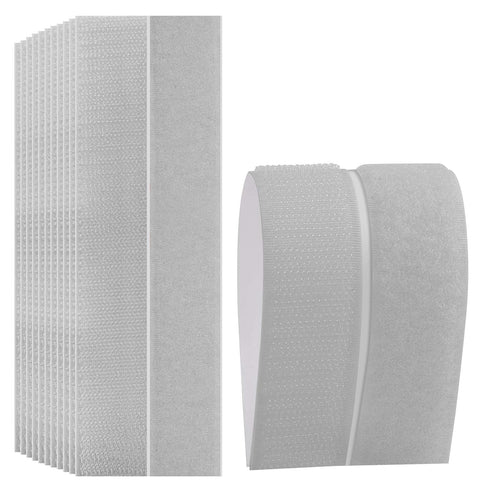 Sticky Back Strips with Adhesive, Melsan Industrial Strength Mounting Tape | Self Adhesive Interlocking Tape Fastener for House, Workshop, Garage ...