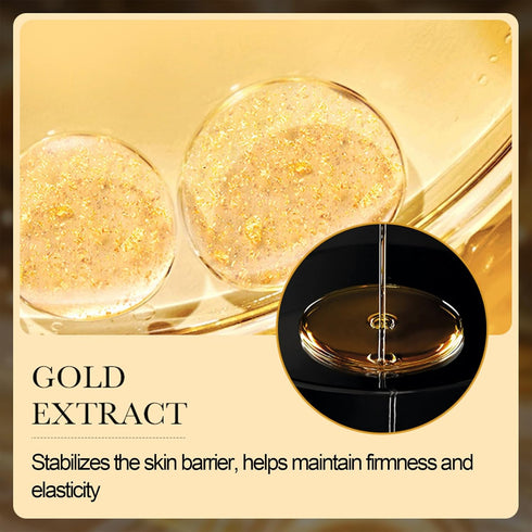 24K Skincare Set,Skin Care Products Set,Hyaluronic Acid Serum Skincare Gift Set With Facial Cleanser,Face Serum,Eye Cream, Face Mask,Anti-Aging Sk...