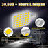20PCS 921 Interior LED Light Bulbs for RV, Super Bright 36-SMD Warm White 922 912 LED Bulbs Replacement for Camper Trailer Motorhome Marine Boat I...