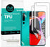 Ibywind Screen Protector For Xiaomi Mi 10/10 Pro,with 2Pcs Flexible TPU Film,1Pc Camera Lens Protector,1Pc Backing Carbon Fiber Film [Fingerprint ...