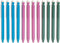 U Brands U-Eco Recycled Mechanical Pencils, Set of 12, Speckled Brights, Medium Tip (0.7 mm) Lead (6591U01-24)...