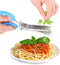 Herb Scissors - with Kitchen Gadgets Retail Package - Multipurpose Kitchen Shears - 5 Extremely Sharp Stainless Steel Blades - Handy Cleaning Comb...