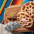 Bunuelos Mold with Handle,Rosette Timbale Iron Set Aluminum Waffle Molds with Handle,Funnel Cake Ring,Molde Para Buñuelos De Viento Maker Mexicano...