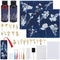 WEBEEDY 30 Sheets Cyanotype Paper Sun Print Paper Kit Sunflower Daisy Sun Art Papers,Flower High Sensitive Cyanotype Papers Nature Printing Paper ...