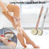 2 Pack Back Scrubber for Shower, Long Handle Bath Massage Cleaning Brush, Family Essentials Long Handle Back Shower Bath Soap Dispenser Massage Cl...