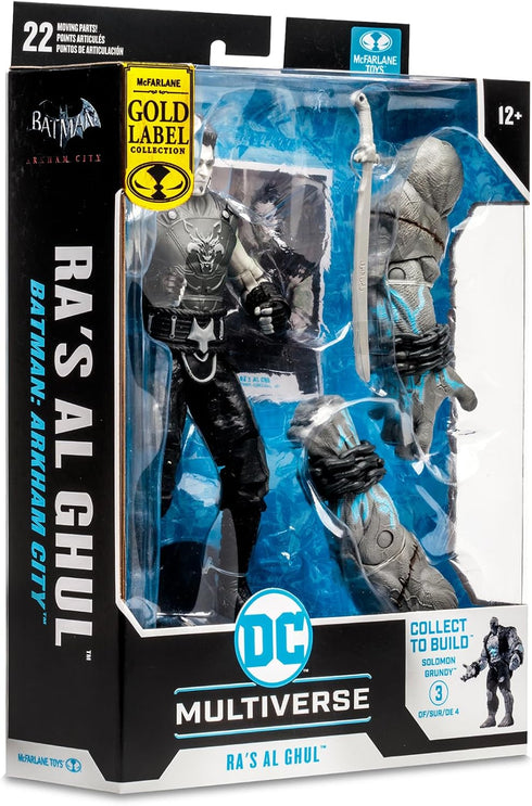 DC Multiverse - Batman: Arkham City: Ra's Al Ghul (Gold Label)...
