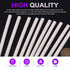 Swpeet 15Pcs Milkly Plastic Rods Assortment Kit, Diameter 7mm Length 250mm Material ABS Round Stick Round Solid Bar DIY Model for DIY Toys Buildin...