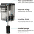 NICREW Slim Aquarium Filter, Quiet Fish Tank HOB Filters for up to 5 Gallon Aquariums, Adjustable Flow, 42 GPH, 3W...