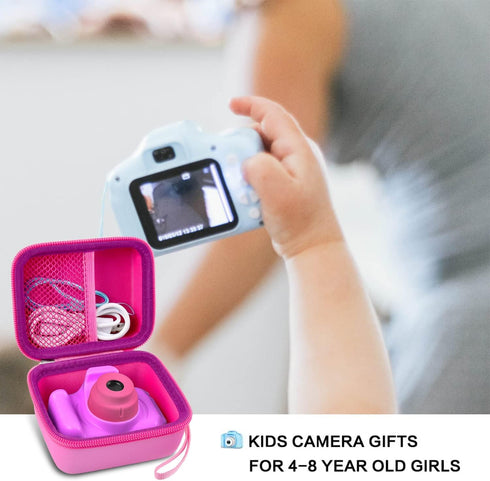 GWCASE Camera Case Compatible with Seckton for Goopow for Desuccus for Rindol for VATENIC for Rikum for GKTZ Kid Toy Video Camera. Kids Digital Ca...