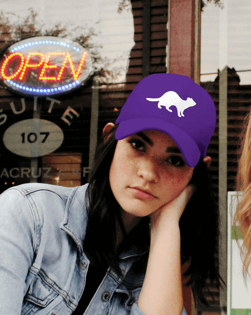 4-Inch Ferret Style Design Stencil, Reusable Mylar Cutout, for Sign Art, Crafts & DIY Projects...