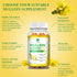 (2 Pack) 9 in 1 Mullein Gummies for Lung Cleanse, Extra Strength 10000MG(10:1 Extract) Mullein Leaf Extract w/Quercetin, Bromelain, Elderberry & M...
