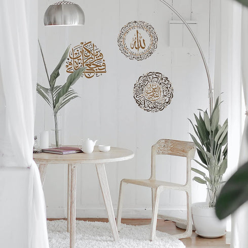8pcs Wall Art Stencil Symbol Theme Wall Stencils Reusable Stencils Painting Templates 11.8X11.8", 11.8x8" for Walls Card Making Wood Furniture Nur...