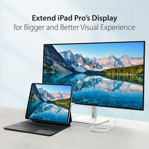 j5create USB-C to DisplayPort Cable - 4K@144Hz, 3.9ft, Type C to DP Cable, Compatible with iPhone 15 Pro/Max, MacBook Pro/Air, iPad Pro, XPS, Thun...
