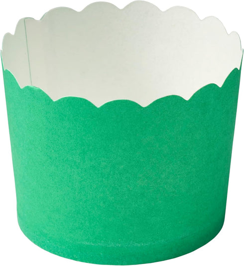 DecoPac Green Scalloped Baking Cups,Perfect For Delicious Cupcakes, Delicate Scalloped Edge, 50 Count(Pack of 1)...