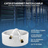 Cables Direct Online Cat8 White 7FT SFTP Ethernet Patch Cable 40Gbps 2000Mhz Connection 26AWG Shielded Copper RJ45 Connectors for Modems, Routers,...