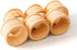 tuuli Kitchen – Wooden Napkin Rings, 6-Piece Napkin Holders for Table Decoration, Wooden Ring Set for Cloth, Linen and Paper Table Napkins, 1.69 x...