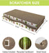 Cat Scratching Board, Corrugate Cat Scratcher for Indoor Cats with Catnip, Cat Scratch Pad with Premium Scratch Textures Design, Cardboard Cat Scr...