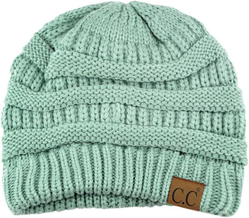 C.C Trendy Warm Chunky Soft Stretch Cable Knit Beanie...