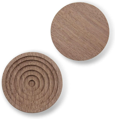 Essential Oil Diffuser, 2 Pieces Pack Wooden Aromatherapy Round Home Office Car Diffuser…...