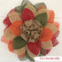 TONIFUL Burlap Wired Ribbon, 1-1/2 Inch Faux Burlap Ribbons, Brown Burlap Ribbon for Christmas, Home Decor, Gift Wrapping, Tree Topper Bow, Wreath...
