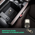 DieseRC 2 Channels Wireless Relay Remote Control Switch 433Mhz RF AC 110V 120V 220V 240V 10A Relay Receiver with 2 Transmitters Keyfob, Big Termin...