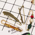 Honbay 4PCS Vintage Chic Brooch Extra Large Safety Pins for Blankets, Skirts, Kilts, Crafts...