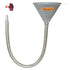 24.8" Steel Bendable Spout Funnel with Filter for All Automotive Oils, Diesel Fuel and Other Liquids, with Gloves...