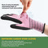 Gardening Gloves - 6 Pair Gardening Gloves for Women/Men, Breathable Natural Latex Garden Gloves with Grip...