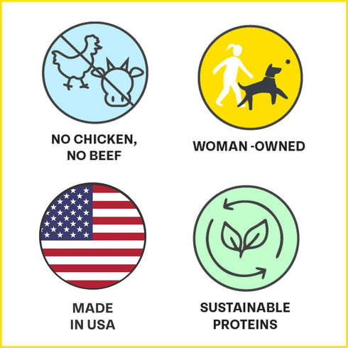 Cricket & Sweet Potato Soft Dog Training Treat (5oz, 1-Pack) | Hypoallergenic, Novel Protein Treat for Dogs with Allergies | Made in USA | Best Pi...