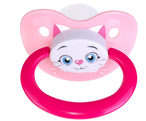 J&Or The Classic Original Adult Sized Pacifier Dummy 2 Units - Delighted Unikorn & Snuggly Cat...