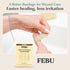 FEBU Eco-Friendly Bamboo Fabric Bandages | PFAS Free Flexible Fabric Bandages | Natural Hypoallergenic Bandage for Scrapes, Cuts & First Aid | Ful...