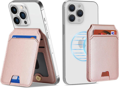 Cavor Magsafe Wallet for Apple Wallet Magsafe Magnetic Phone Magsafe Wallet 14 Pro Max/14 Pro/15/14 Plus/13/12 MagSafe Card Holder,Phone Wallet St...