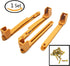 Crib fence Lifter Lifting Rail Connection Set Brown w Screws...