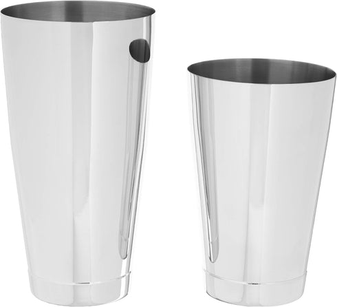 Barfly Shaker Cocktail Tin, Set (18 oz and 28 oz), Stainless Steel,M37009...