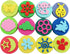 12PCS Painting Stamper Double-Side Sponge Stamper Paint Drawing Sponges EVA Painting Sponges Foam for Crafts DIY, Assorted Shapes...