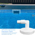 SP11041 Skimmer Vacuum Plate with Hose Elbow Adapter Fits for Hayward SP1090, SP1091 and SP1092...