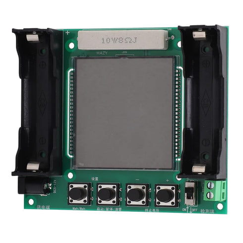 Lithium Battery Capacity Tester Digital Lithium Battery Load Tester MaH MwH Measurement Module for Lithium Batteries...
