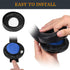SOULWIT Ear Pads Cushions for Sony Platinum Wireless Playstation PS4 Headset, Replacement Earpads for 2018 Version, Headphone Model CECHYA-0090 (B...