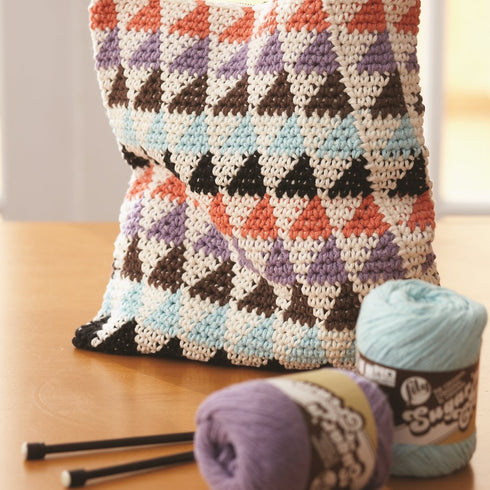 Lily Sugar 'N Cream The Original Solid Yarn, 2.5oz, Medium 4 Gauge, 100% Cotton - Violet - Machine Wash & Dry......