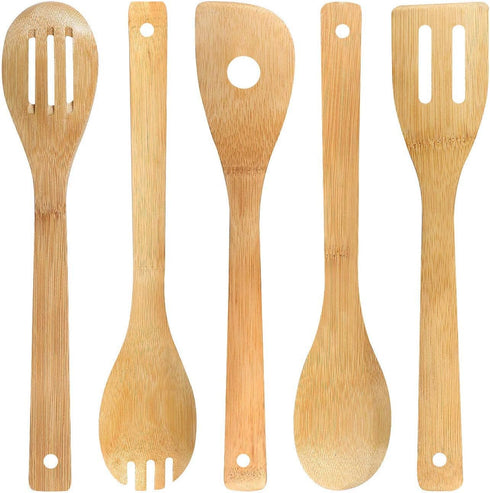 Nightmare Before Christmas Wooden Spoons for Cooking, Nightmare Before Christmas Kitchen Decor, Burned Bamboo Spoons Kitchen Utensils Set for Hall...