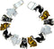 PammyJ Cat Bracelet Brown White and Black Cats...